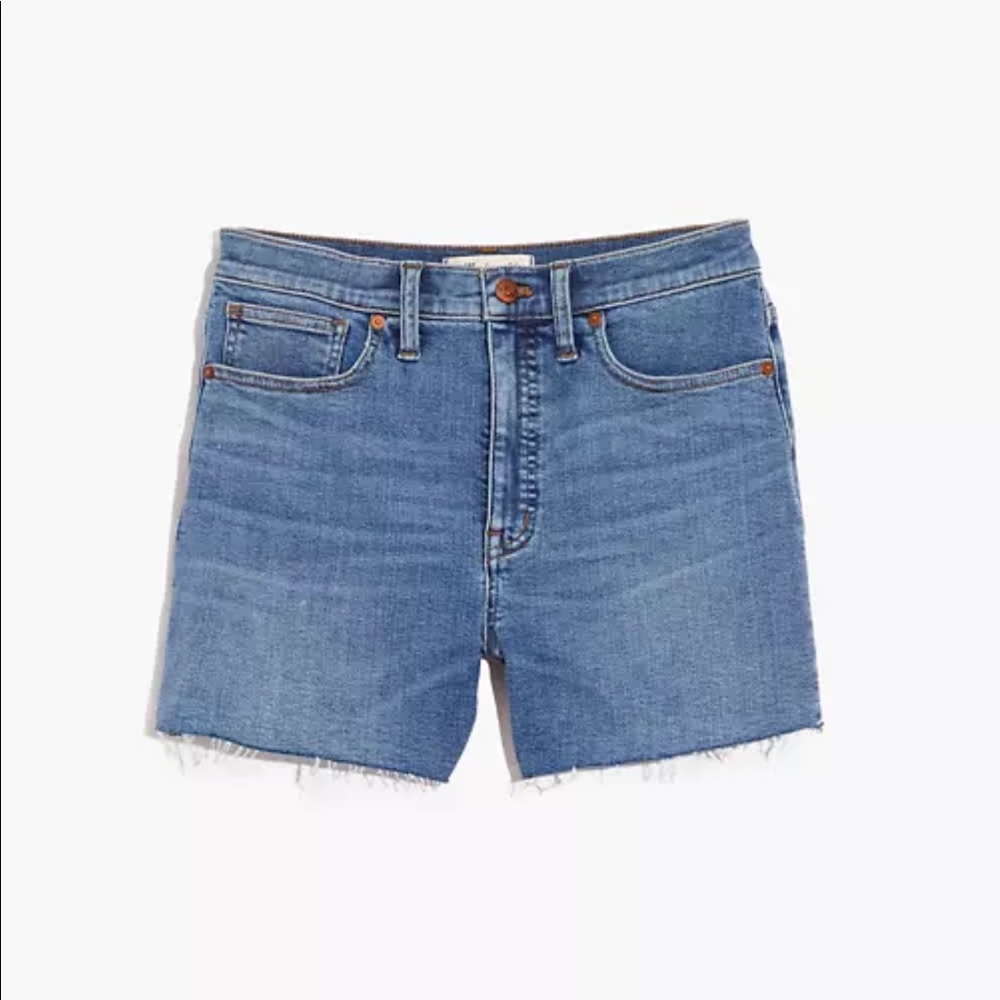 Madewell High Rise Jean Shorts